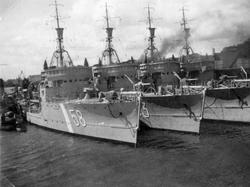 Minsveparna Arholma 53 och Ulvön 58