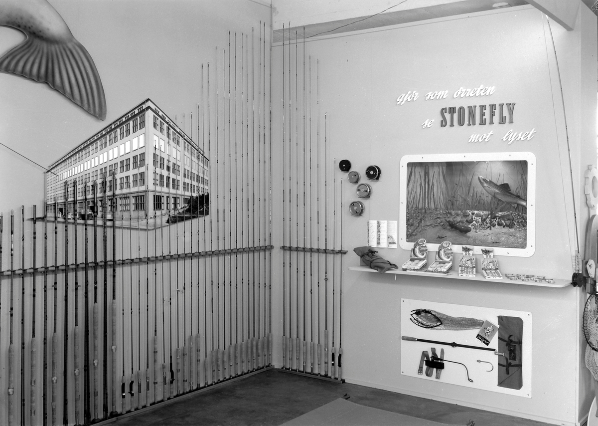 Firma Asbjørn Hørgård, stand for fiskeredskap