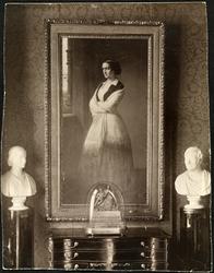 Johanne Luise Heibergs portrett på Frederiksborg.