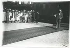 Gustav V vid Ölandskajen (Ölandshamnen). 1930-tal.