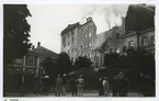 Ångkvarnsbranden i Kalmar lördag 6 juli 1935.