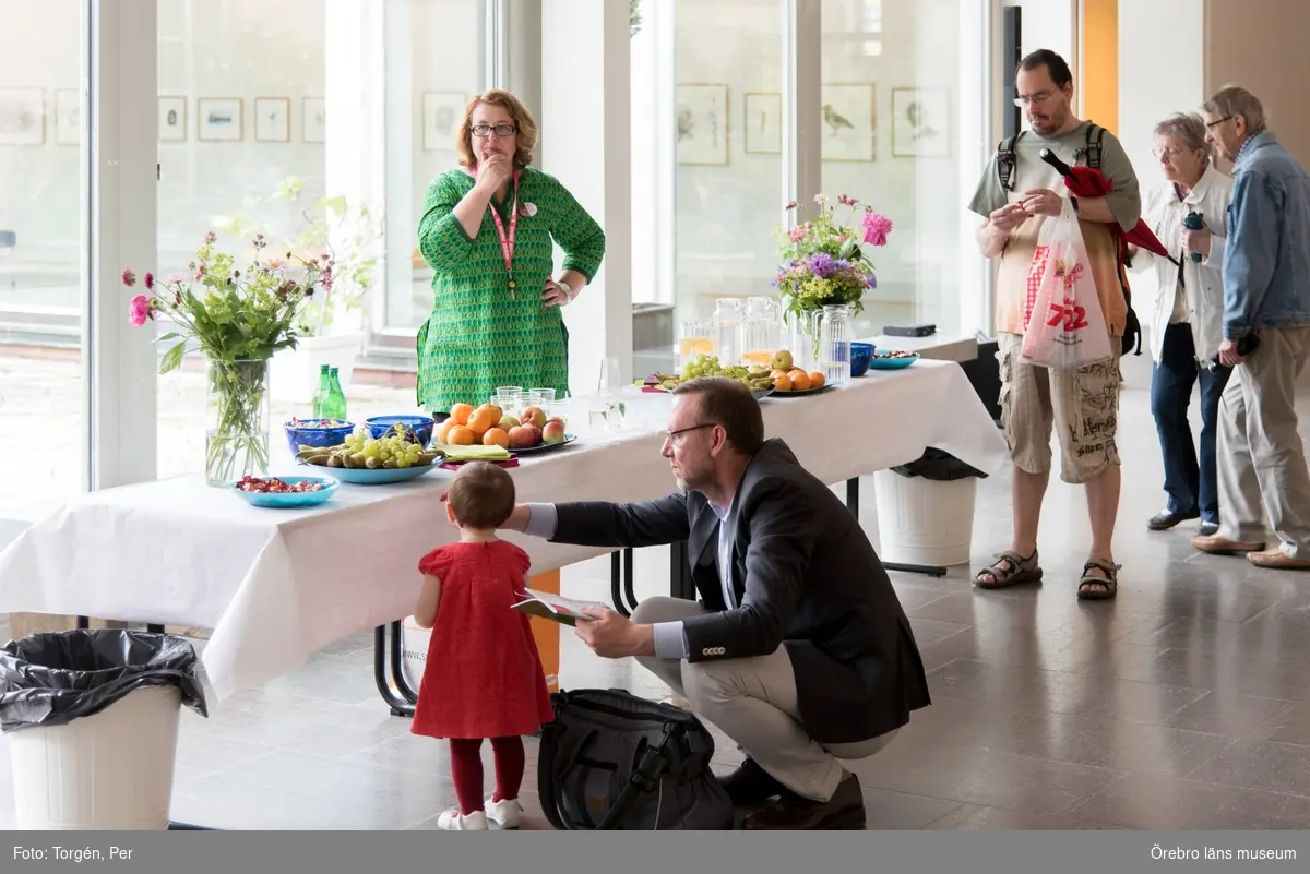 Invigning av utställningen "Jag tror jag vet" 18/6 2016