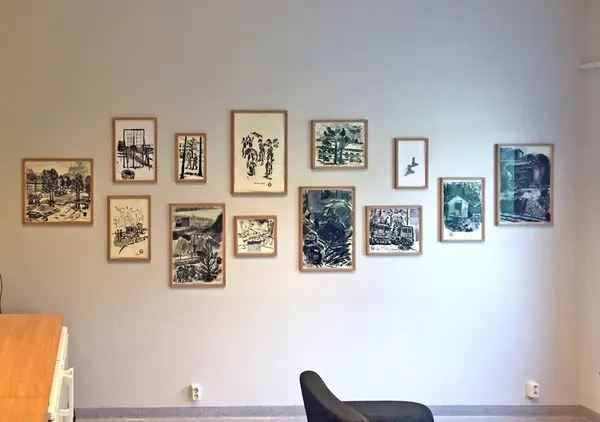 Elvis has left the building [Tegning]