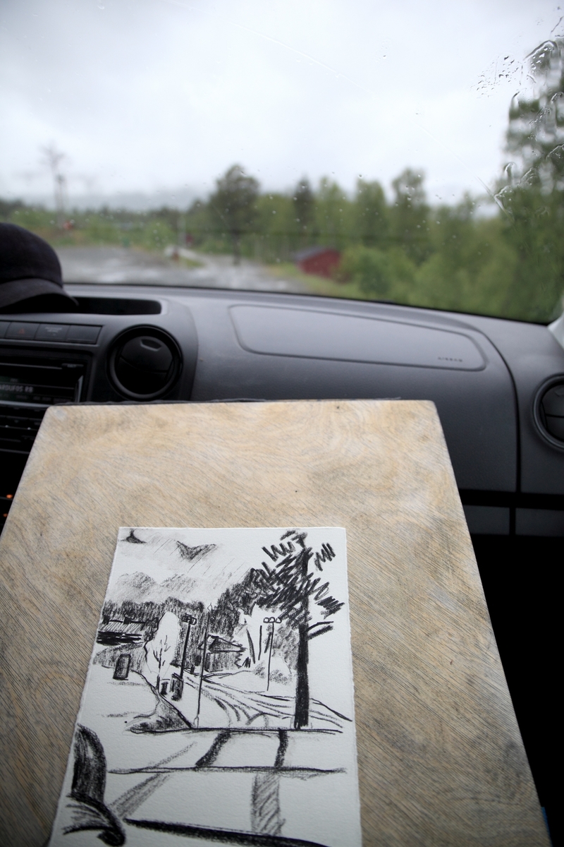 Et dokumenterende tegneprosjekt som tar utgangspunkt i samspillet mellom det sivile samfunnet og det militære nærværet på Setermoen.

Tegningene ble produsert under Wildhagens opphold på Setermoen 13 til 17 juni 2016. Han losjerte på kasernen Haslemoen hvor arbeidene også installeres, foruten produksjonen fulgte han de menige sine daglige rutiner. Motivene er avbildende, gjennomført på steder innenfor og utenfor leiren. Elleve av arbeidene er senere påført utprintede fotografier for å gi brukerene noen hint og ledetråder om det faktum at arbeidene er blitt til i deres omgivelser og hverdag.