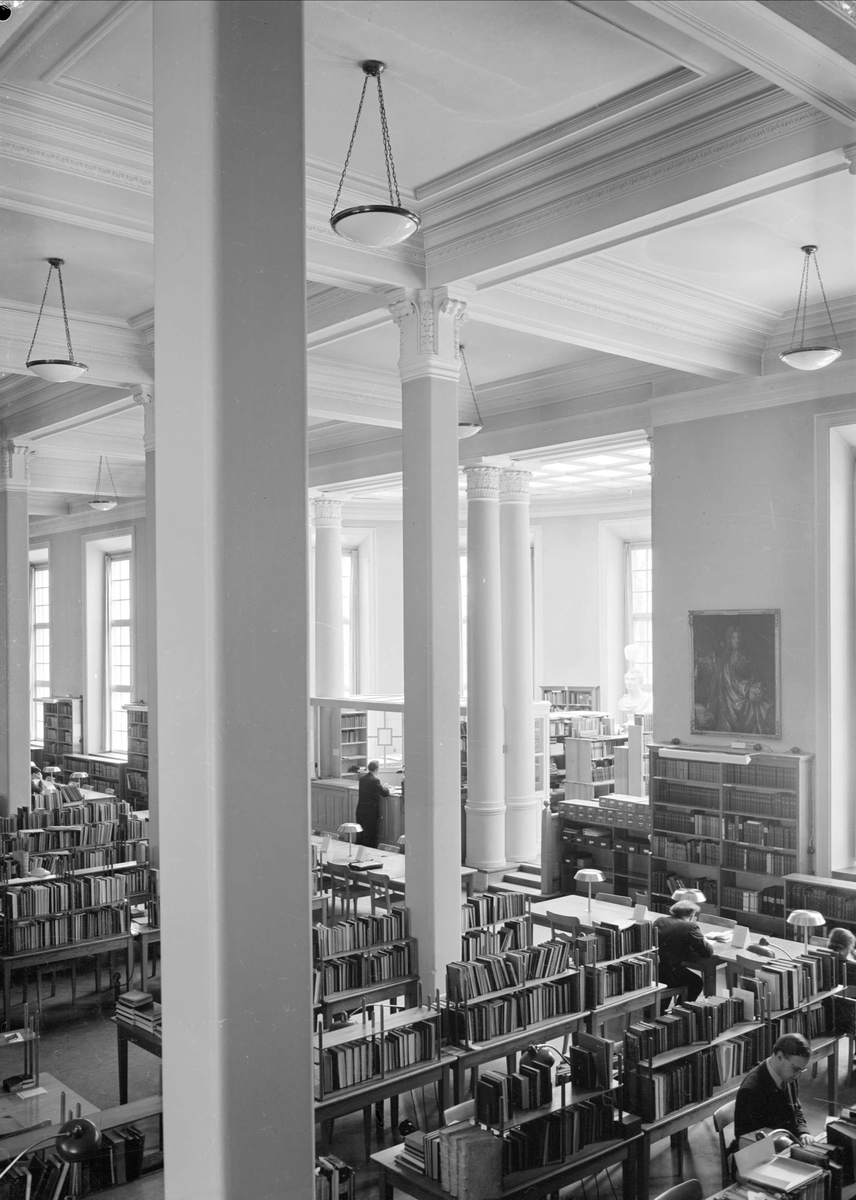 Uppsala universitetsbibliotek, Carolina Rediviva, Uppsala 1948