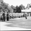 Fallskärmsjägarskolan i Karlsborg 1959. Jägarnas dag.