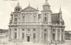 Vykort med motiv av Kalmar domkyrka.