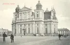 Vykort med motiv av Kalmar domkyrka.