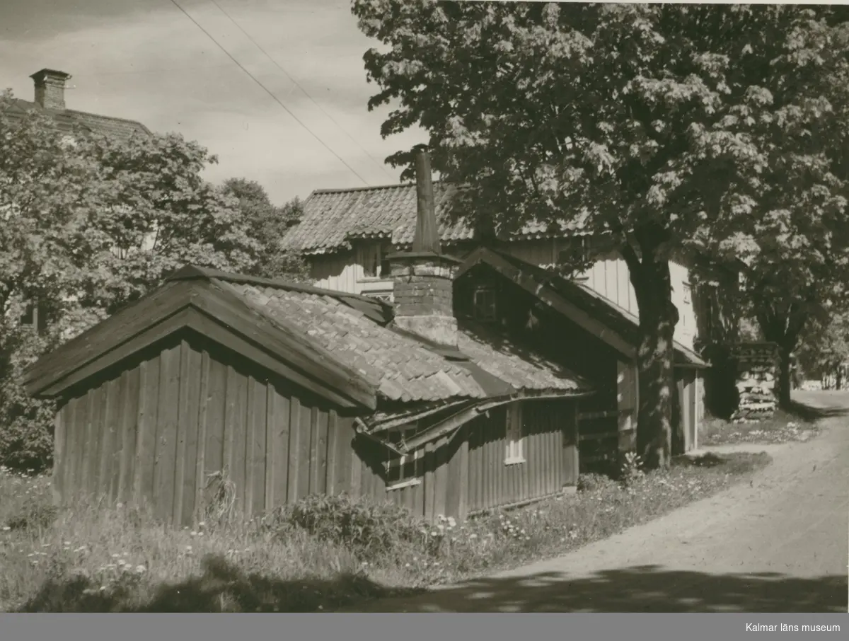 Oskar Stolpes stuga, en gång Vimmerbys minsta bostadshus.