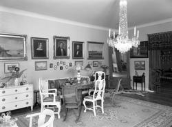 Bildserie tagen 1943 från Wilhelm Welins bostad. Våningen lå