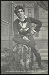 Skuespiller Johannes Poulsen i "Renaissance".