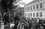 Gustav V på besök år 1926.