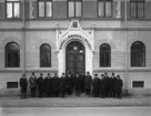 Hushållningssällskapets fastighet i Klara med adress Våxnäsgatan 4. Bilden tagen runt 1931.