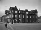 Det blivande hotell Kung Karl, senare Centralhotellet, ännu inte helt färdigställt år 1895.