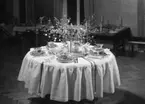 Dukningstävling på Stadshotellet 1936.