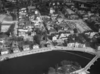 Vy över Tingvallastan från väster år 1935.