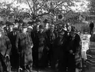 Bildserie tagen vid firandet av Boltziusminnet den 17/5 1936 i Skåre utanför Karlstad.