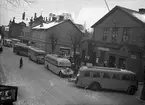 Busscentralen vid Herrgårdsgatan 20 år 1936.