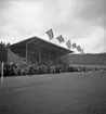 Bildsvit från matchen Degerfors IF mot IK Brage säsongen 1938-39 i Allsvenskan. Matchen slutade med seger för Brage, 1-2.