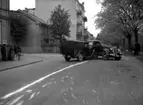 Krock på Sandbäcksgatan år 1939.