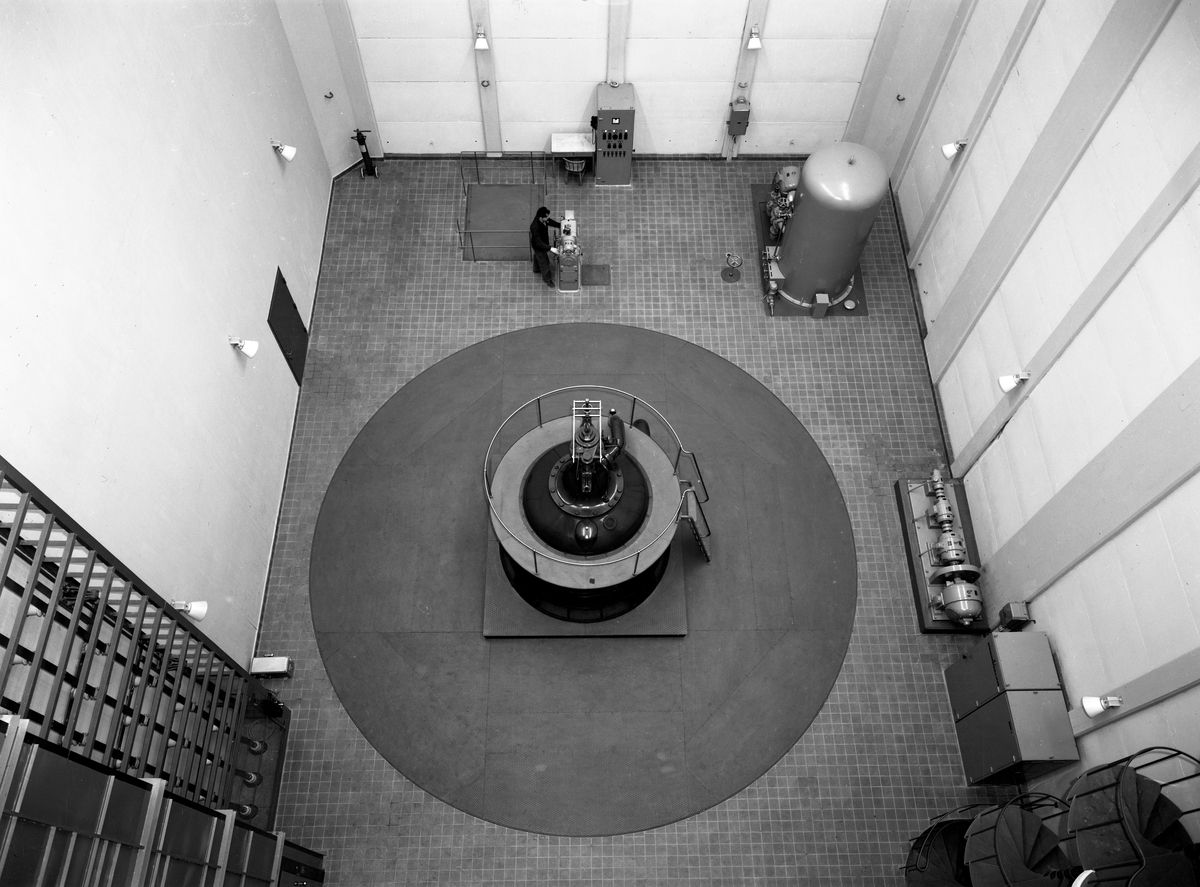 Jössefors kraftstation 29/1 1952