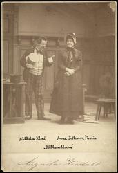 Wilhelm Kloed og Anna Pettersson-Norrie i "Kulhandlerne".