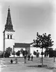 Karlstads domkyrka. Bilden tagen runt förra sekelskiftet.