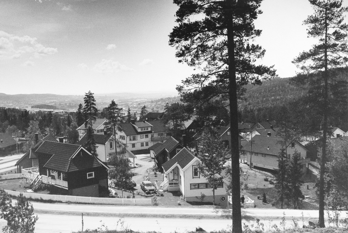 Boligområdet Holum skog, utbygd på 70-tallet