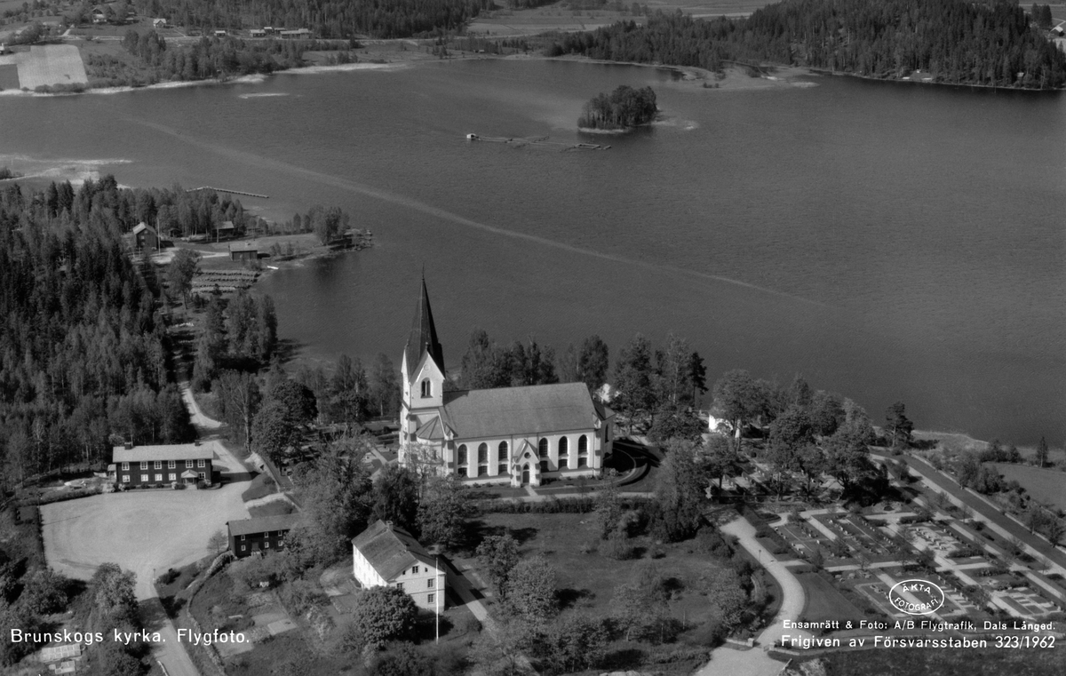Brunskogs kyrka 1962.