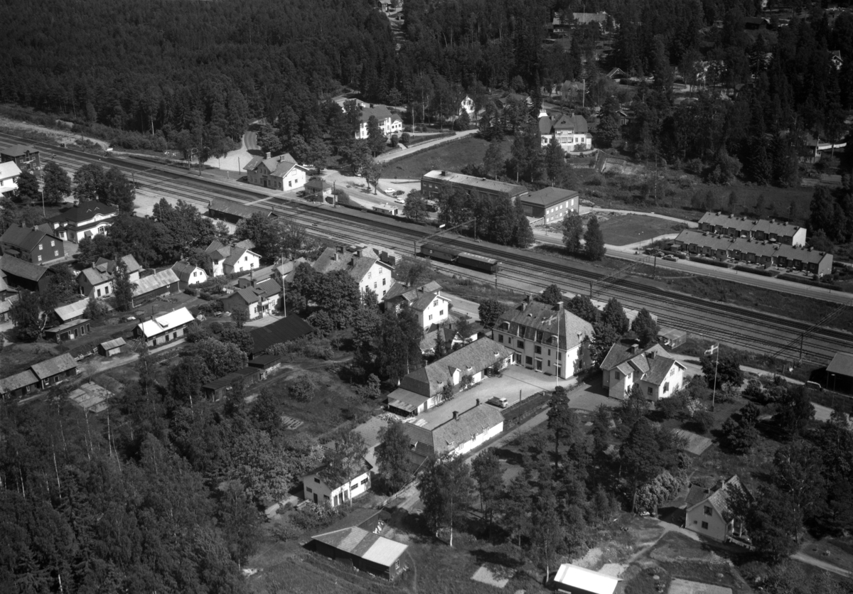 Flygvy över Molkom, Karlstad kommun.