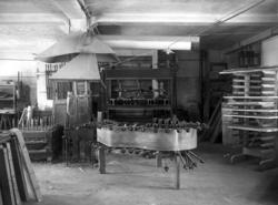 Instrumenttillverkning hos J P Nyströms i Karlstad.