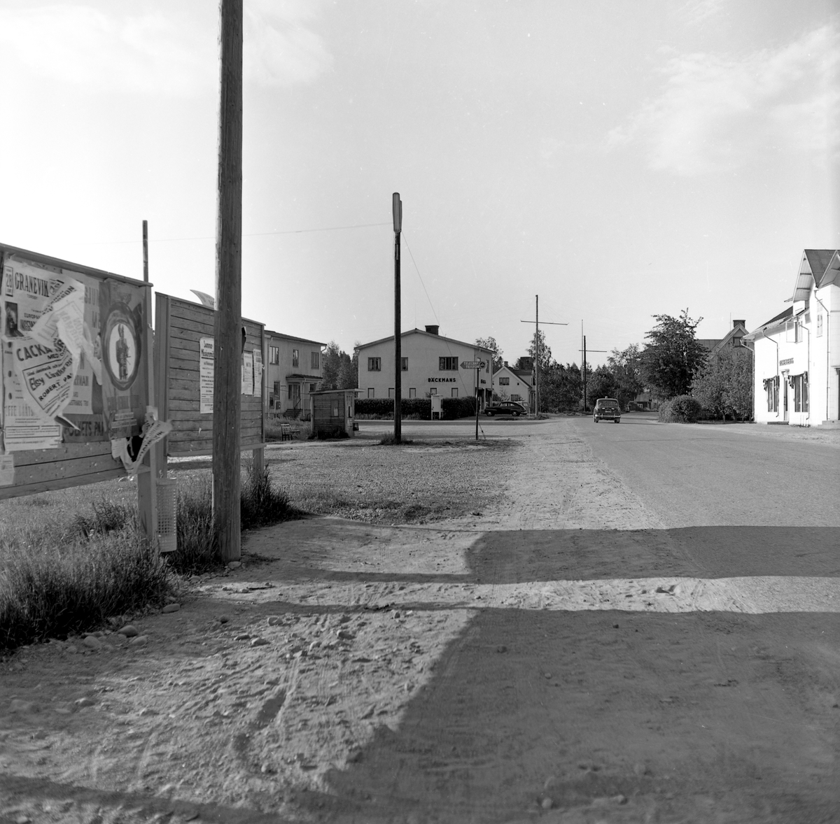 Esso på Kyrkheden i Ekshärad, 1950-tal