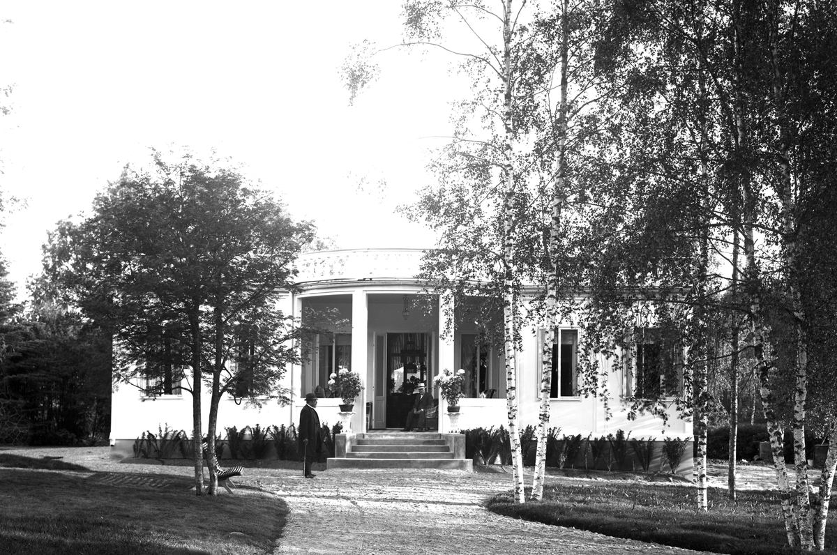 Flygelbyggnad vid Agnesviks herrgård utanför Filipstad, byggd som disponentbostad till Finnshyttan, senare turist- och semesterhem.