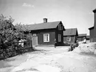 Kåkar på Kvarnberget året 1933.