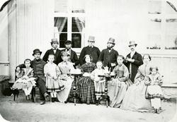 Kafferep utanför förvaltarbostaden till Östanås herrgård ägd