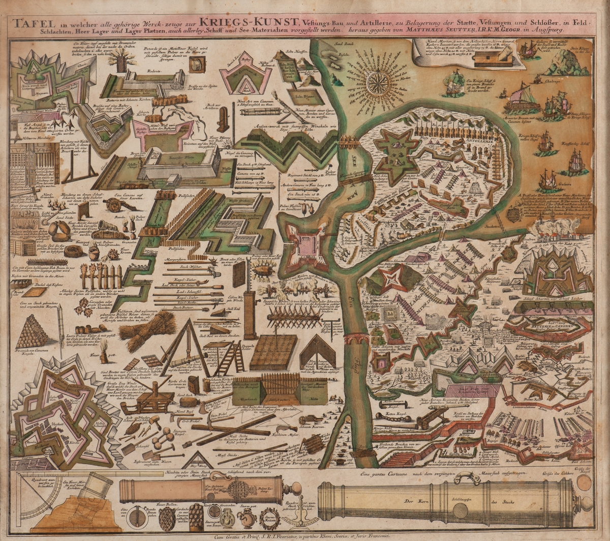 Beskrivning av medeltida krigskonst, befästningar, ammunition, fartyg, vapen m.m.