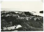 Flygfoto över Kalmar.