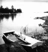 Båt vid Iggön.