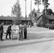 Fallskärmsjägarskolan i Karlsborg 1950-tal.