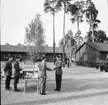 Fallskärmsjägarskolan i Karlsborg 1950-tal.