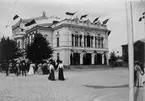 Gävle Teater. Foto den 8 juli 1901.