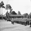 Fallskärmsjägarskolan i Karlsborg 1950-tal.