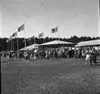 Nöjesavdelning på Folkparken. Gävleutställningen 1946