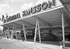 Gävleutställningen 1946. Bröderna Hansson. GM - Buick-Pontiac-Chevrolet-Oldsmobile.