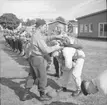 Fallskärmsjägarskolan i Karlsborg 1950-tal.