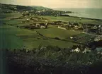 Lumières-autokrom. Panorama över Malen och Båstad. Fotograferad i juli 1914. med f/12, 12 sek. exponering.