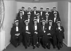 Studentjubileum för avgångsstudenter 1915 på Grand Centralhotell Gävle. 19 maj 1945.
