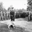 Fallskärmsjägarskolan i Karlsborg 1950-tal.