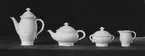 Kaffe och teservis modell K, från Gefle Porslinsfabrik.