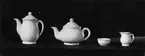 Kaffe och teservis, modell F, från Gefle Porslinsfabrik.